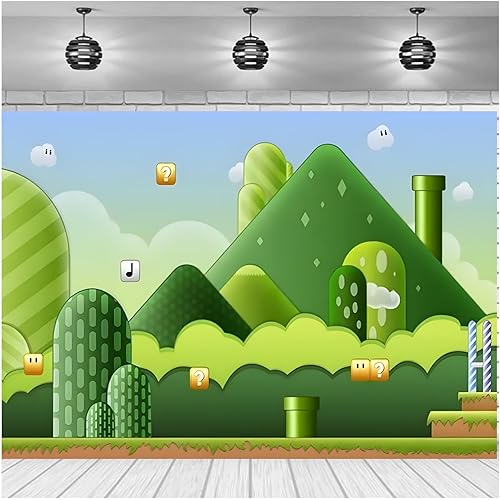 Miniatura 2 de Fondo temático de juego de 7 x 5 pies para niños, decoración de fiesta de cumpleaños, pancarta de cactus verde, fondo de fotografía, accesorios