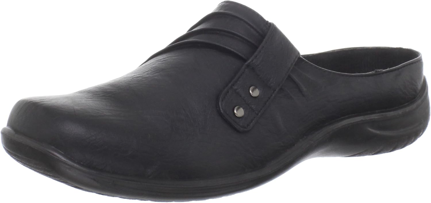 Easy Street Women's Holly Mule,Black,8.5 M US