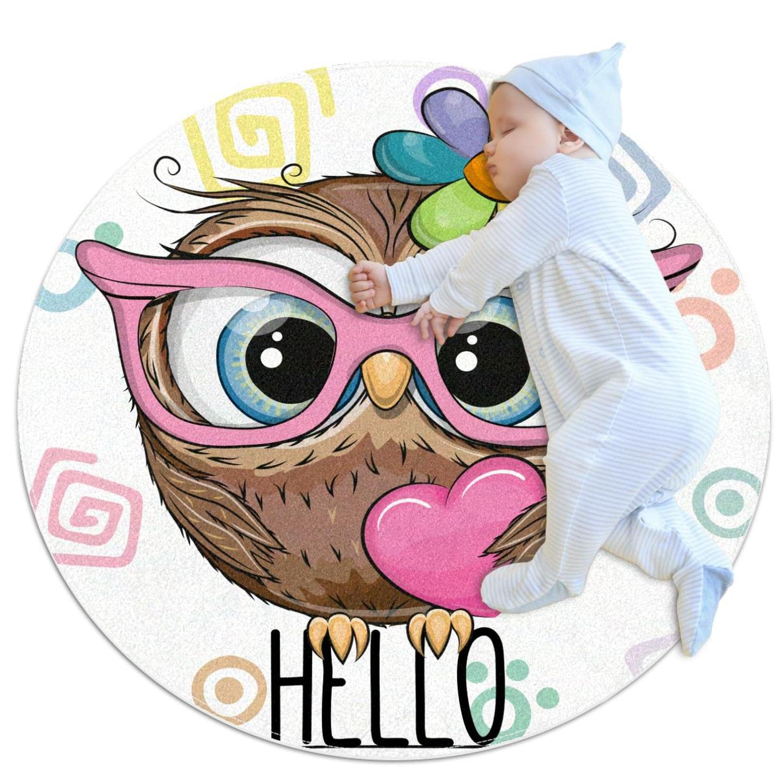 Tapis chouette mignonne pour créer un nid douillet à la maison