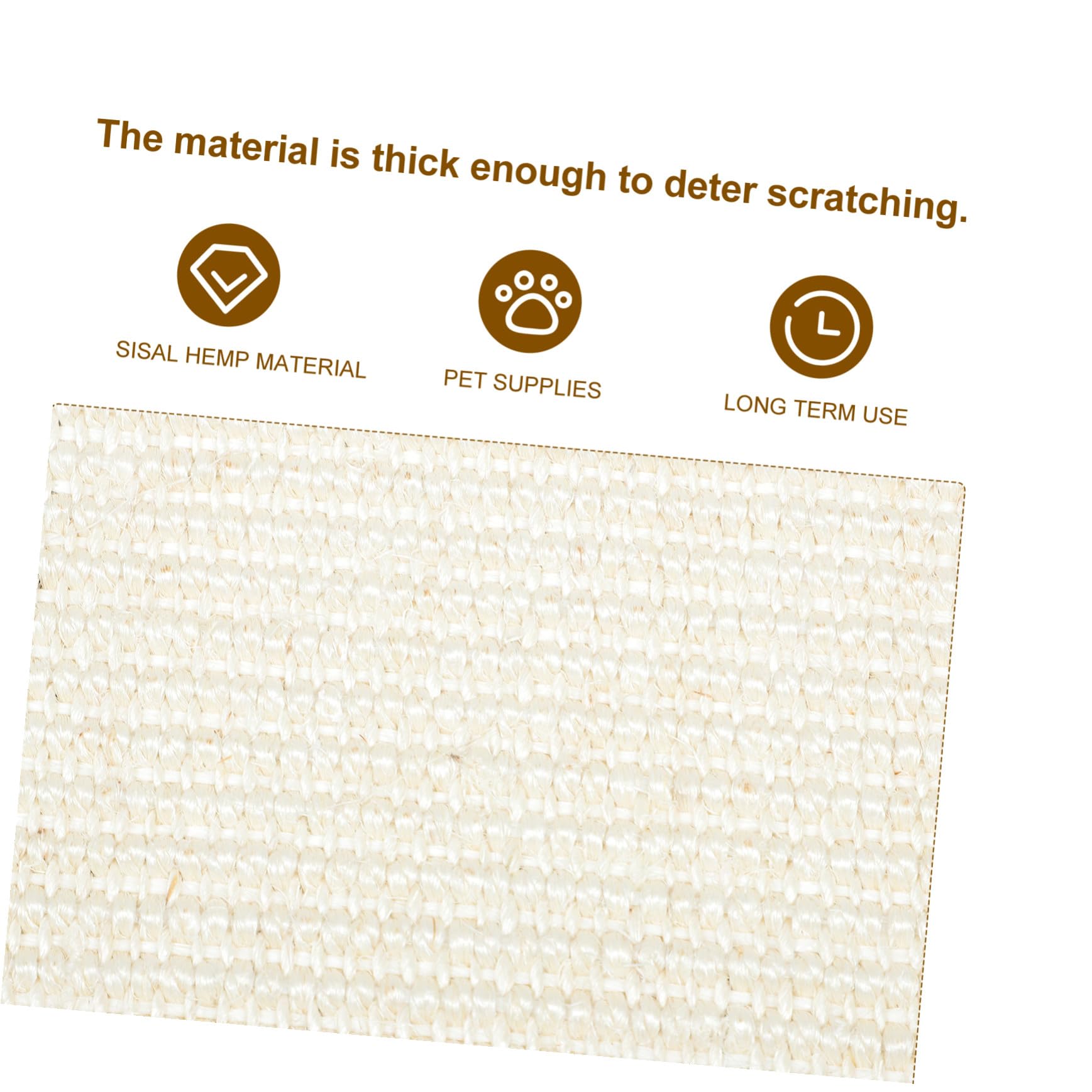 Protector contra Arañazos Funda Antiarañazos para Sofá Garra de Sisal, Divertido y Resistente para Gatos o Tienda para Muebles