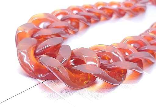 Amazon | 天然工房 べっこう屋さん 本べっ甲 ネックレス 極太総赤