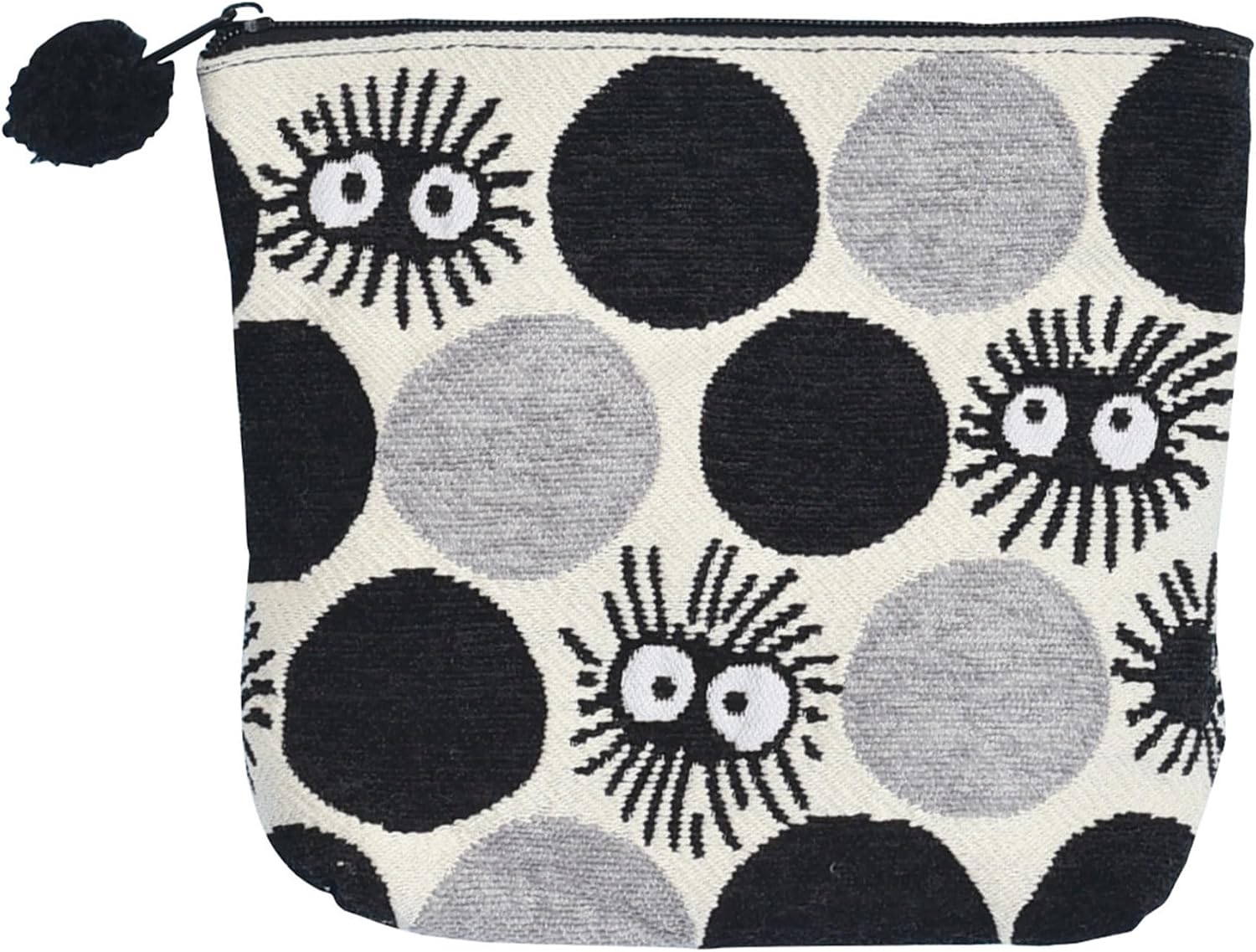 Marushin 1165014100 Pouch, Ghibli My Neighbor Totoro, H 6.7 x W 8.5 x D 2.4 inches (17 x 21.5 x 6 cm), Cross-dot, Gobelin Weave