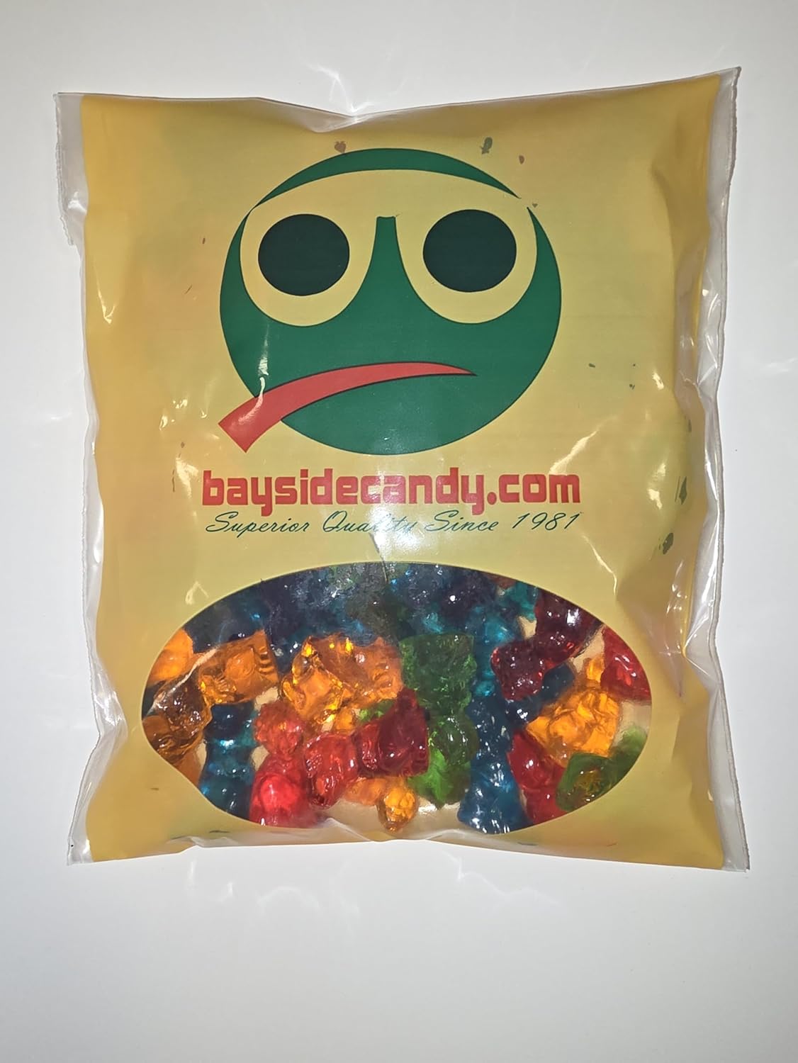 Bayside Candy Gummy 3D Dinosaurs – Assorted Fruit-Flavored Dinosaur-Shaped Gummies (1LB)