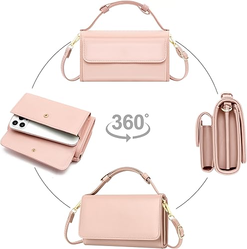 Miniatura 3 de KUKOO Small Crossbody Bag Cell Phone Purse Wallet with Credit Card Slots for Women