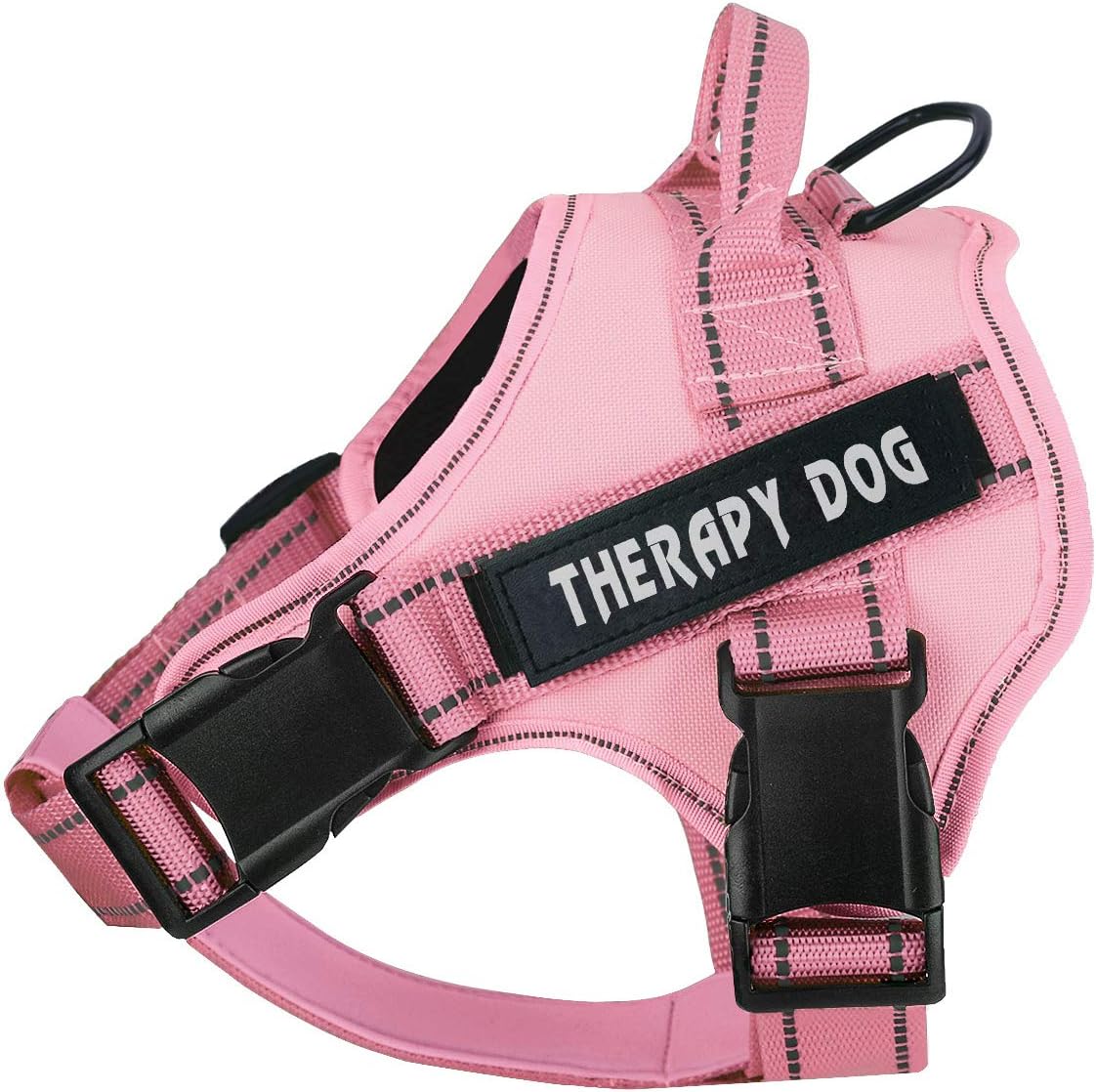 VOOPET No Pull Service Dog Harness,Therapy Dog Vest Harness with Reflective Straps