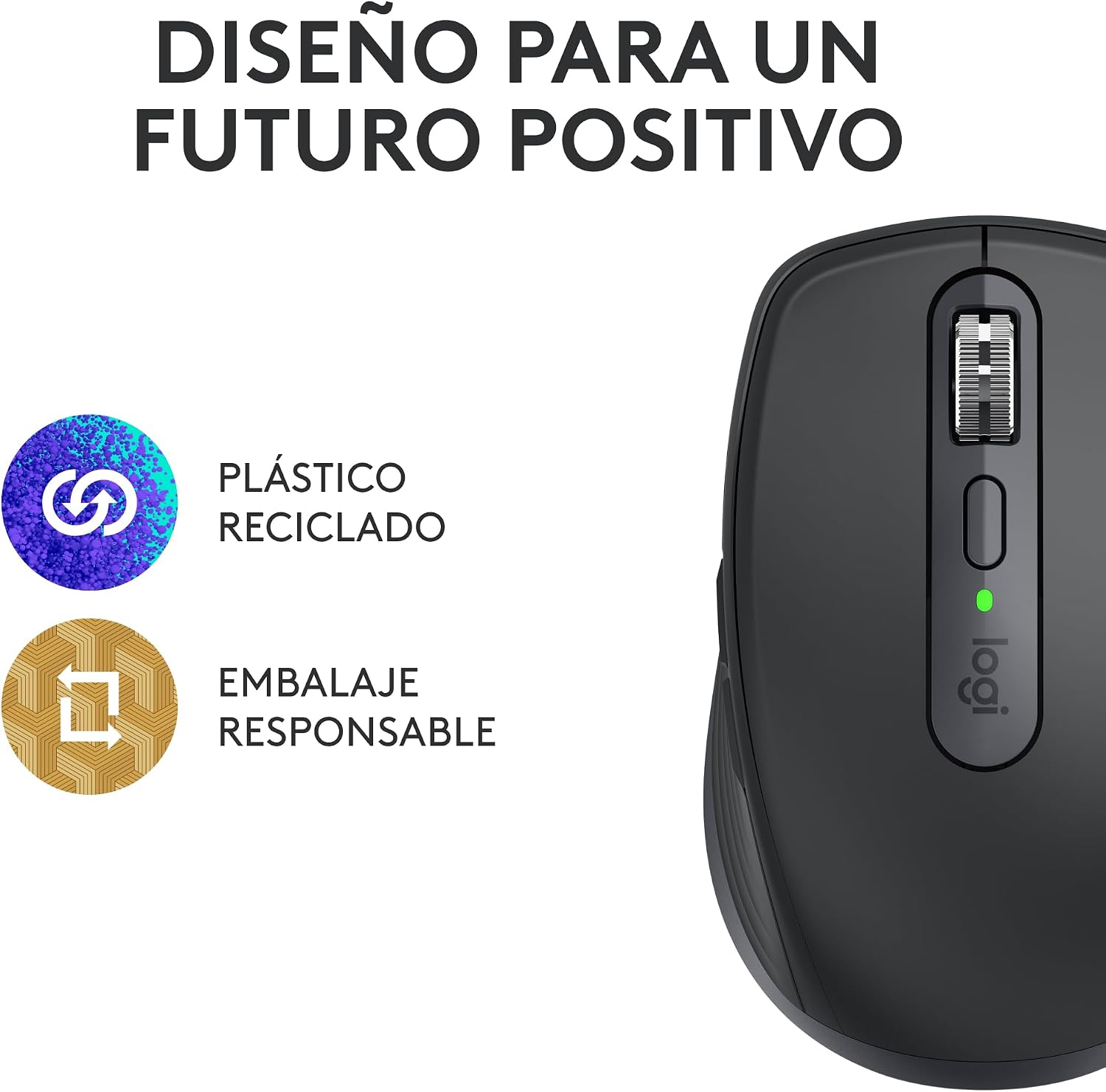 Logitech MX Anywhere 3S Ratón Inalámbrico Compacto, Desplazamiento Rápido, 8K dpi, Clics Silenciosos, Botones Programables, USB C, Bluetooth, Windows PC, Linux, Chrome, Mac – Gris 12