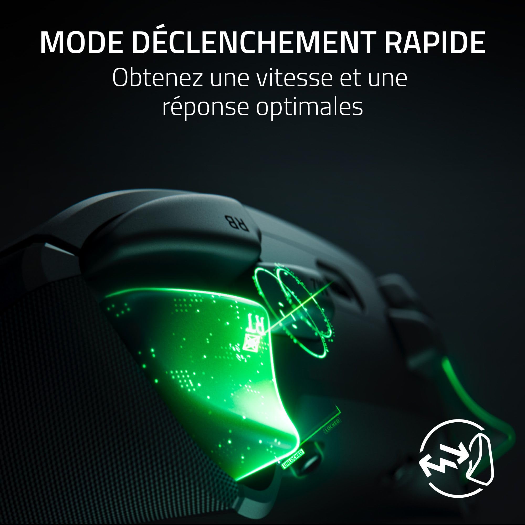 Razer Wolverine V3 Tournament Edition - Manette Esports filaire pour Xbox X|S & PC (boutons d'action tactiles Mecha, HyperTriggers Pro, D-Pad 8 directions, câble USB-C 3m) Noir