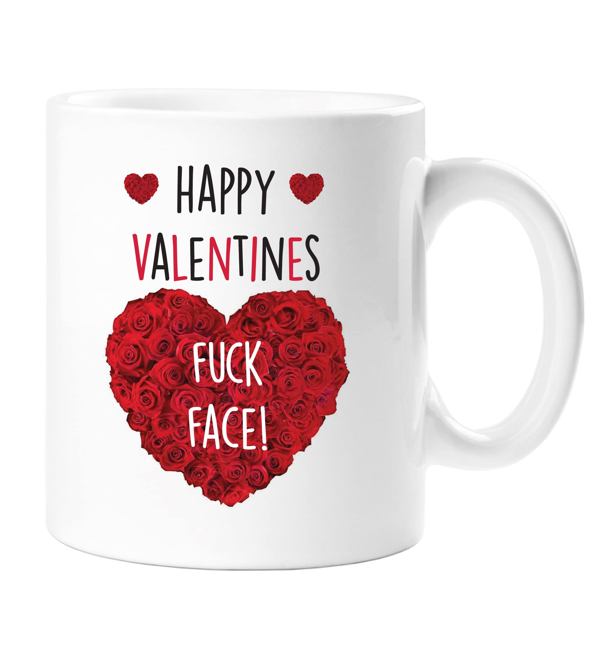 60 Second Makeover Limited Happy Valentines Fuck Face Mug Adult Humour