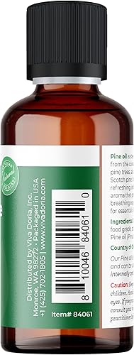 Miniatura 4 de Viva Doria Aceite esencial de pino 100% puro, sin diluir, grado alimenticio, aceite de pino húngaro, 1.0 fl oz (1 onza líquida)
