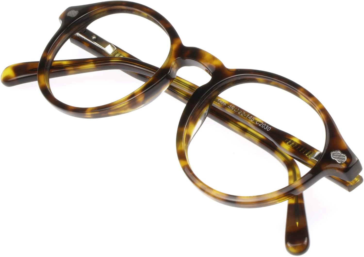 VisionGlobal Blue Light Blocking Glasses for Women and Men, Anti Eyestrain, Computer Reading Glasses, Anti Glare, Premium Acetate Frames, Spring Hinge (Toroise, No Magnification)