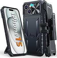 Vista 74 de FNTCASE Funda para iPhone 12 Pro-Max: resistente protección de grado militar a prueba de caídas con soporte TPU resistente a prueba de golpes