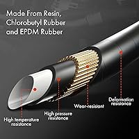 Vista 4 de A-Premium Conjunto de manguera de línea de descarga de A/C compatible con Ford Escape, 2013 2014 2015 2016, 1.6L, compresor a condensador