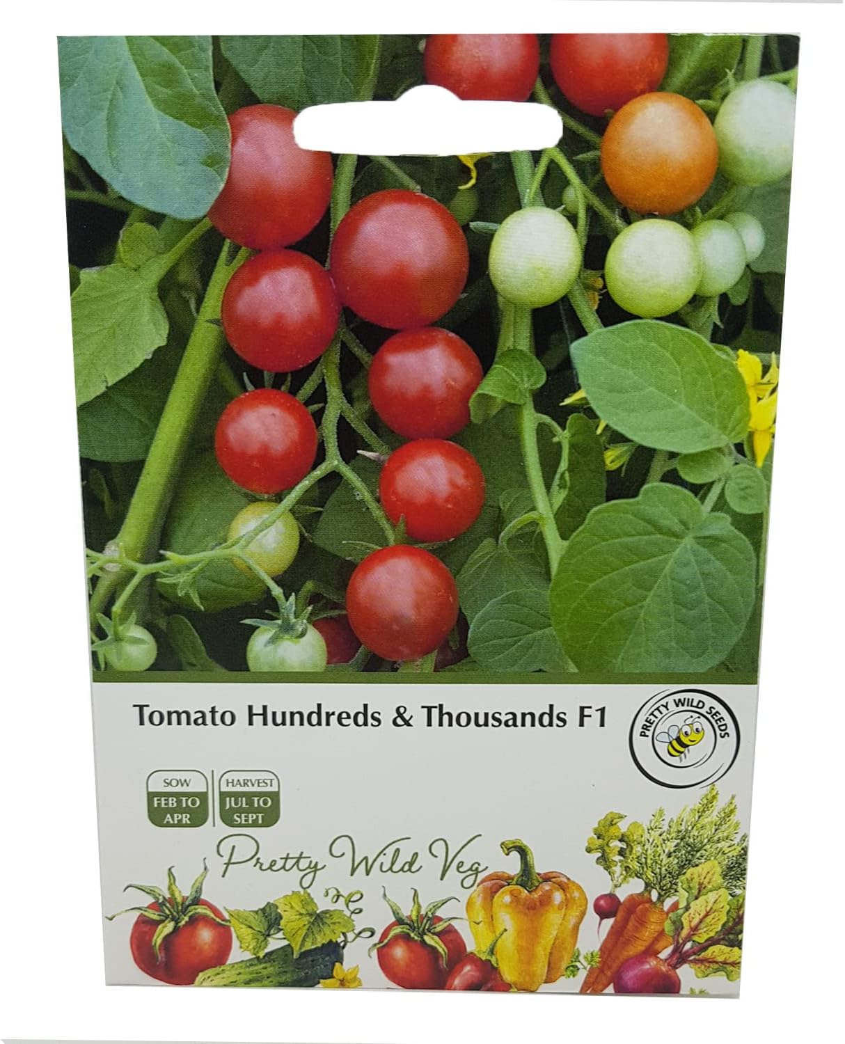 Tomato Hundreds & Thousands Seeds in Pictorial from a UK Seller Bite-Sized Tomatoes Throughout Summer
