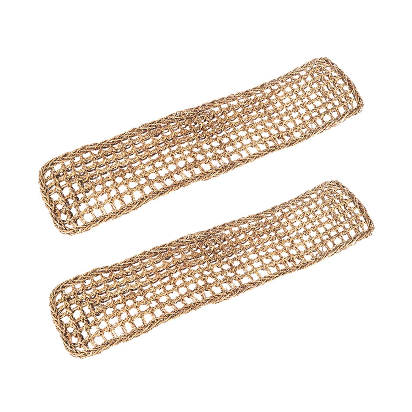 DOITOOL 2pezzi Amache Per Lucertole Amache Per Rettili Realizzate Mano in Erba Marina Accessori Per Terrari Per Iguane e Rettili Di Piccola