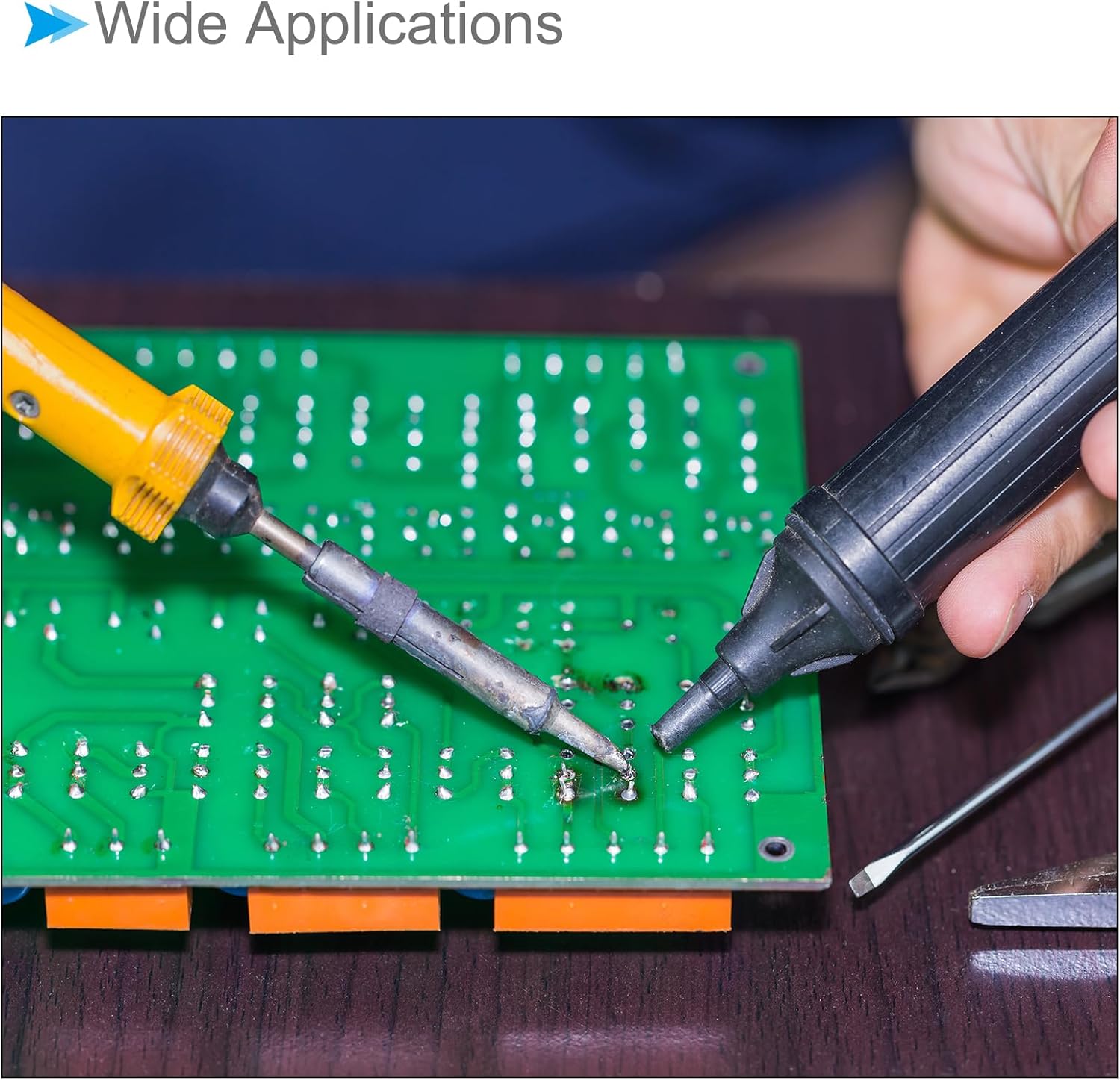 Soldering Iron Tips, 3.4x67mm 30W, Solder Tips Fine Soldering Gun Replacement Solder Welding - (Applications: for Soldering Irons Soldering Station), 2 Pieces