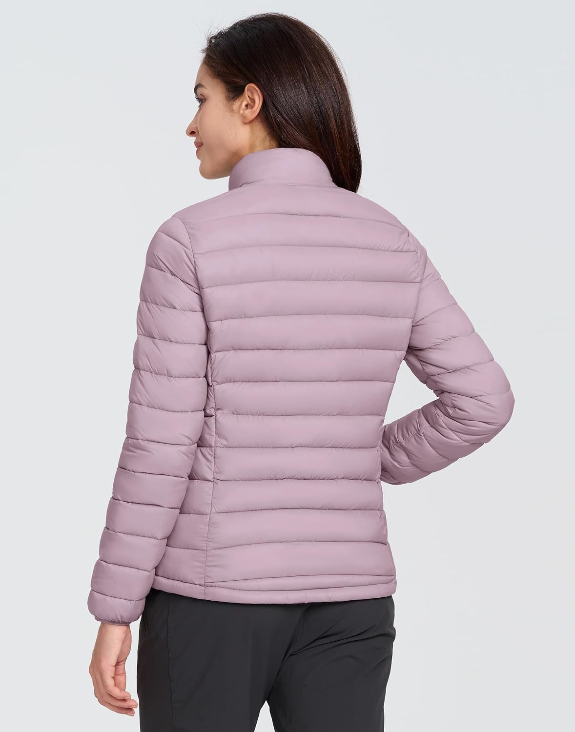 Pioneer Camp Women's Packable Puffer Jacket Winter Lightweight Quilted Coat Water-Repellent Insulated Thermal Warm Outerwear - Image 3