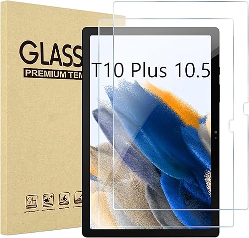 Paquete de 2 protectores de pantalla para Doogee T10 Plus de 10.51 pulgadas lanzado en 2023, película de vidrio templado de alta definición de