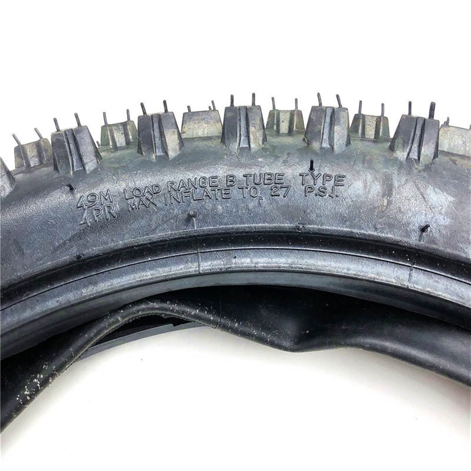 Genérico CáMara De Aire Moto, del Camino de Neumáticos 90/100-14 con el Tubo Interior for Suciedad Pit motocrós la Bici del Motocicleta Rueda Trasera 14 Pulgadas