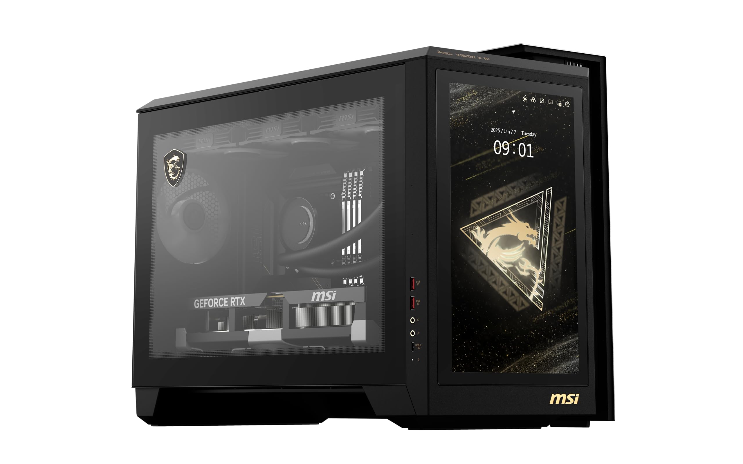 MSI MEG VISION X AI 2NVV7-004EU ULTRA 7 265K 32GB DDR5 2TB SSD RTX 5080 SHADOW 3X 16G W11 GAMING DT PC