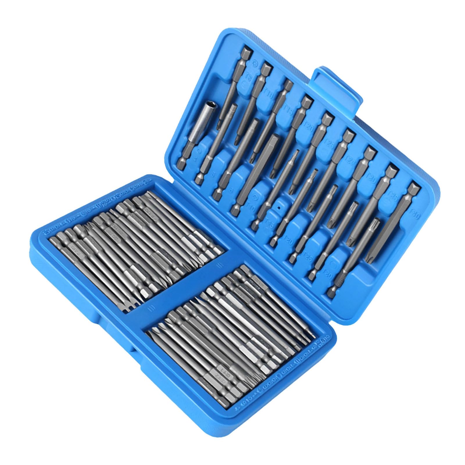 Pxzh Of Professional Screwdriver Bits Set 50 Pieces Strong Hold Steel For Home Repair And Truck Maintenance Steel Screwdriver Bits