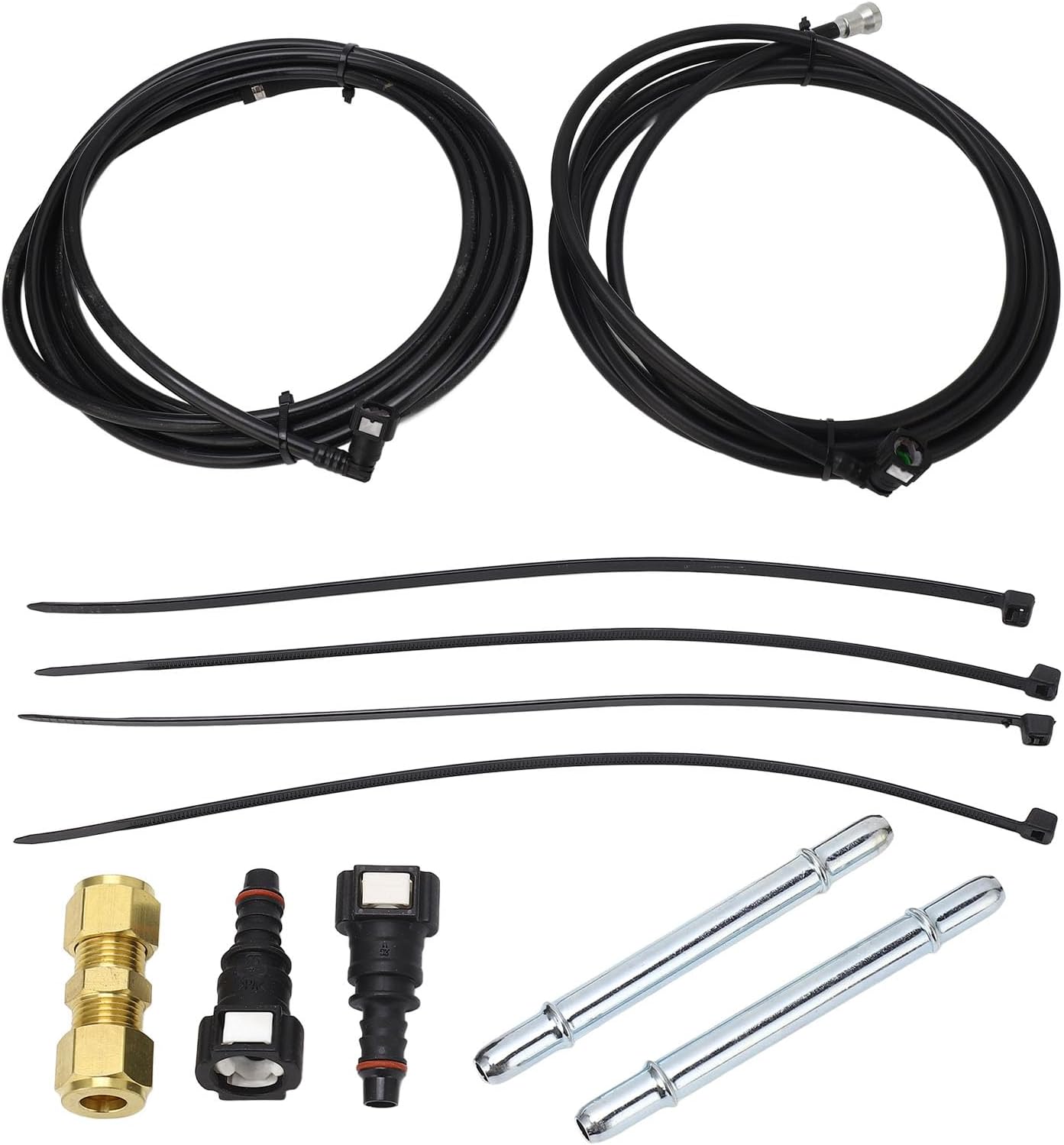Fuel Lines Repair Kit FG0340 ABS Plastic Fuel Vapor Lines Hose Fittings Replacement for Chevy 1500 2500 3500 1500 2500 3500 2004 2010 7 Pcs