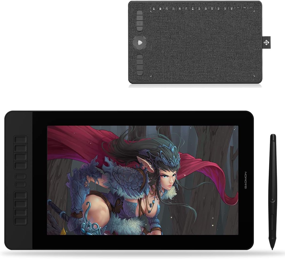 GAOMON PD1560 Pen Display M1230 Drawing Tablet- Nigeria Ubuy