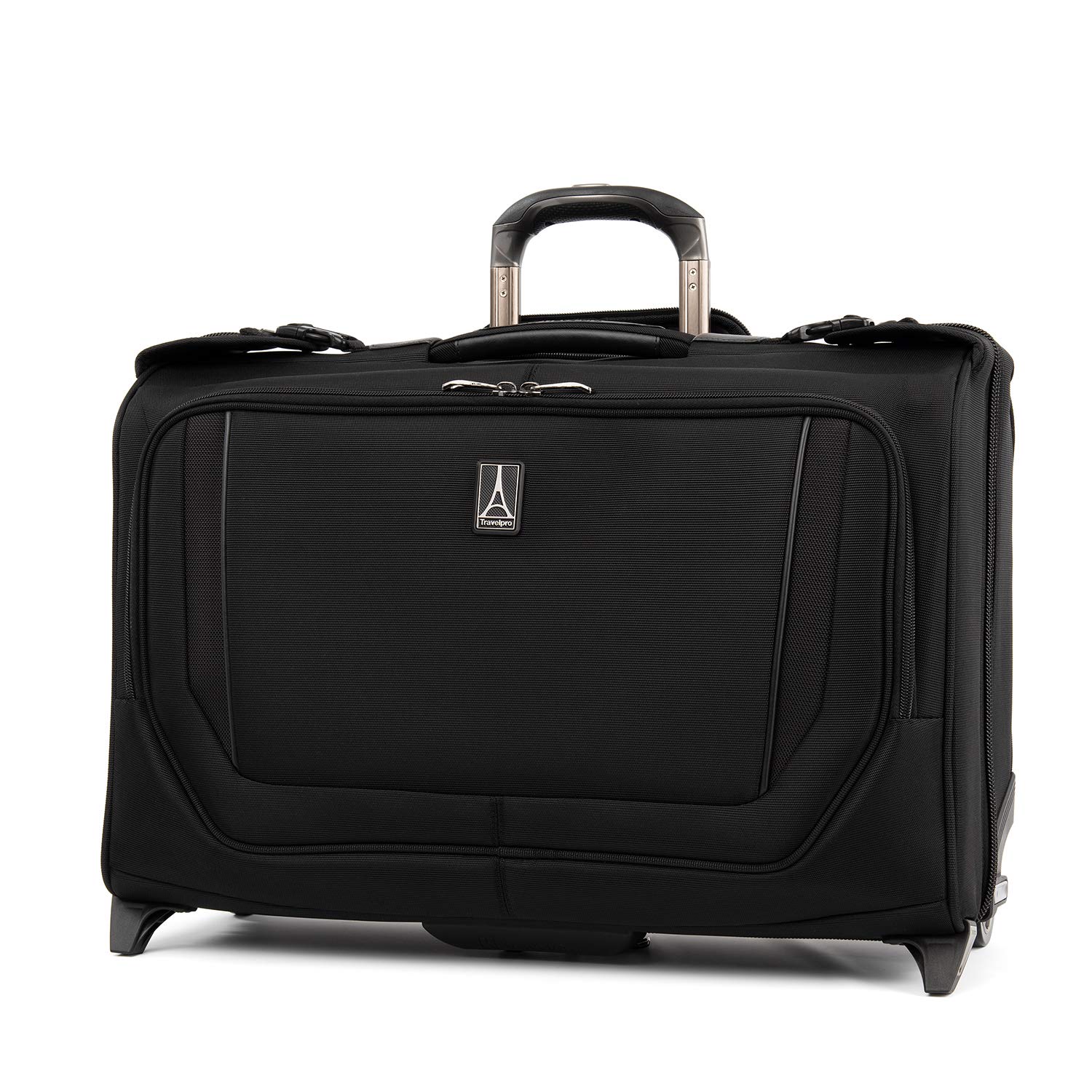 Travelpro Crew Versapack Carryon Rolling Garment Bag (Jet Black) One