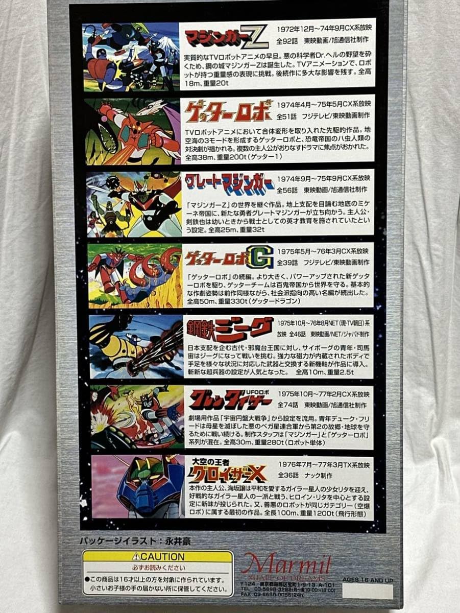 Amazon.co.jp: スーパーロボット烈伝 SR-01 マジンガーZ オリジナル