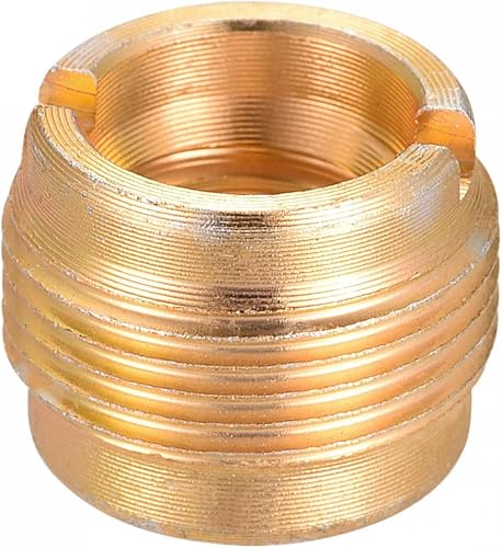 Miniatura 4 de uxcell Adaptador de soporte de micrófono  38 pulgadas hembra a 58 pulgadas macho adaptador de tornillo convertidor de 0.47 pulgadas para micrófono,