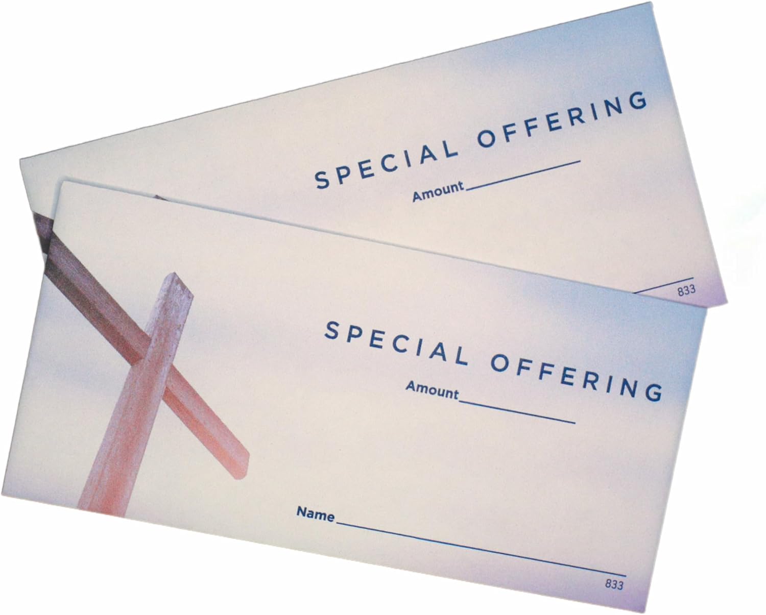 Special Offering Envelopes | Church Pew Envelopes for Tithe or Donation | 3" x 6 5/16" | Bill Size Fits Cash Check or Coin (500)