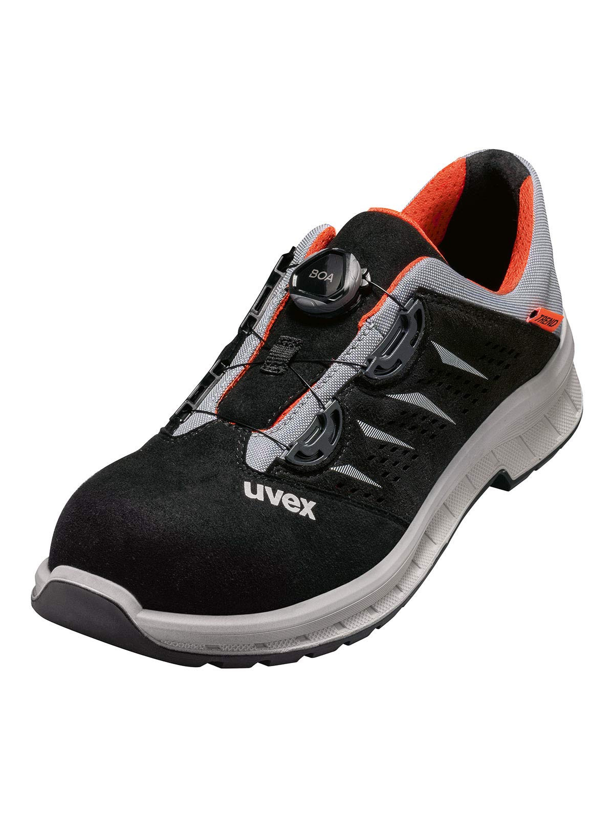 Uvex 2 Trend Boa - Zapatos de Trabajo S1P para Hombre y Mujer - con Puntera de Acero