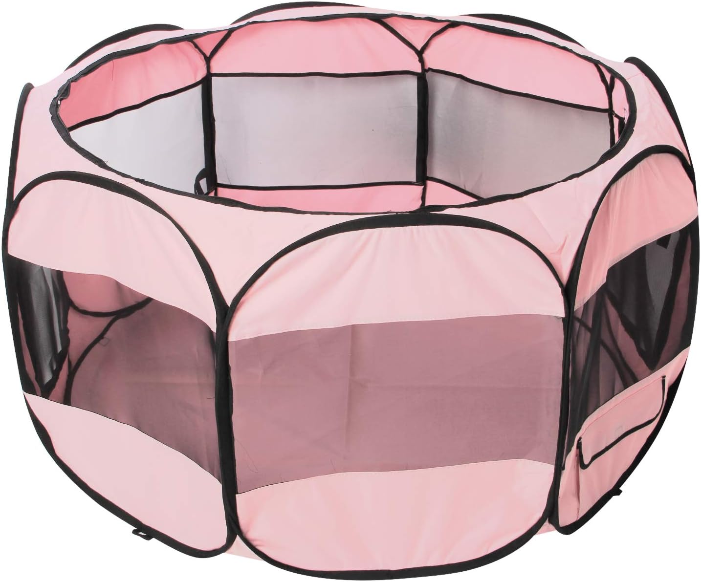 CUPETS Pet Playpen Foldable Dog House Cave Outdoor/Indoor 600D Oxford Cloth Exercise Kennel with Removable Mesh Top Portable Available…