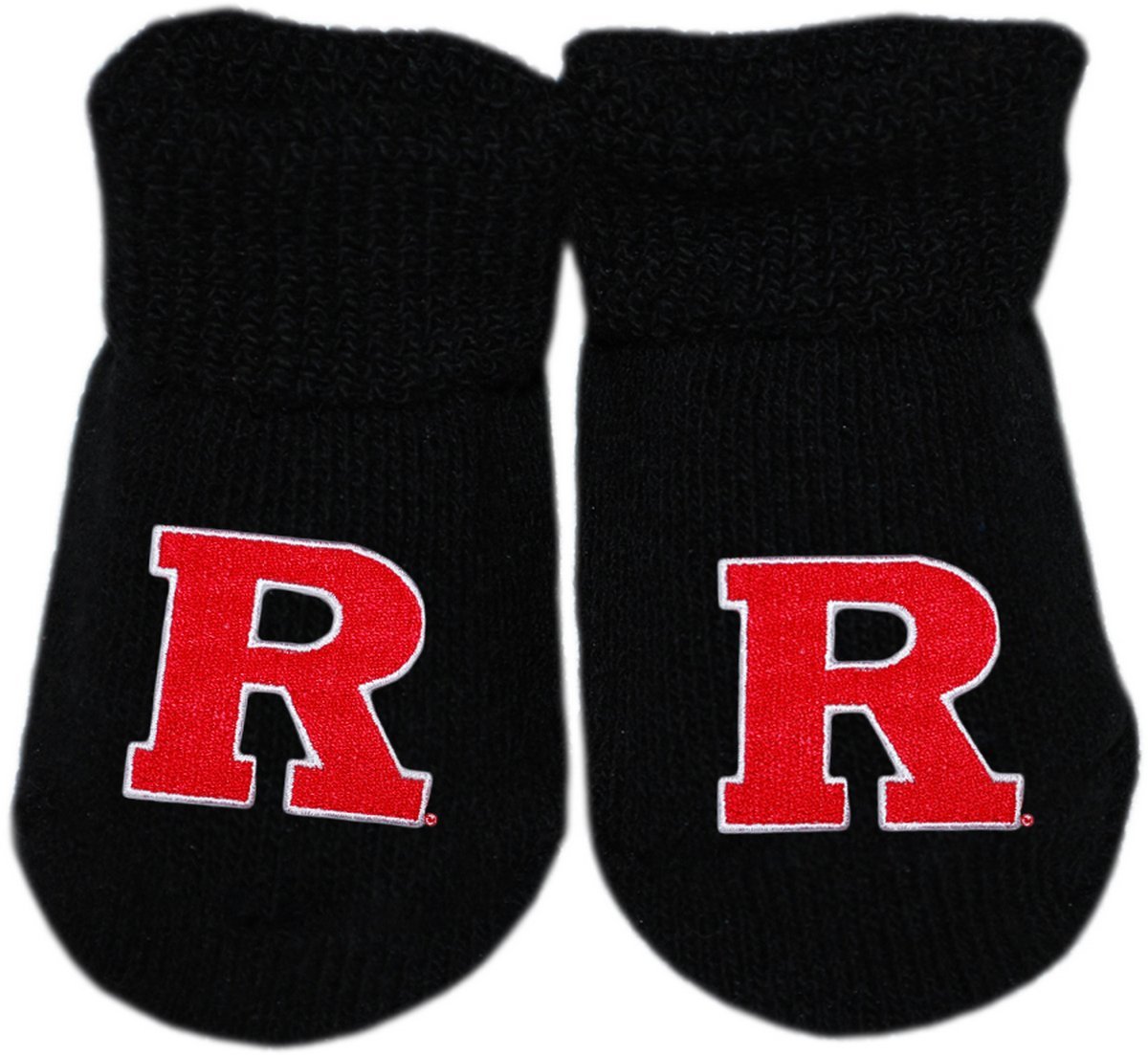 Rutgers University Scarlet Knights Newborn Baby Bootie Sock