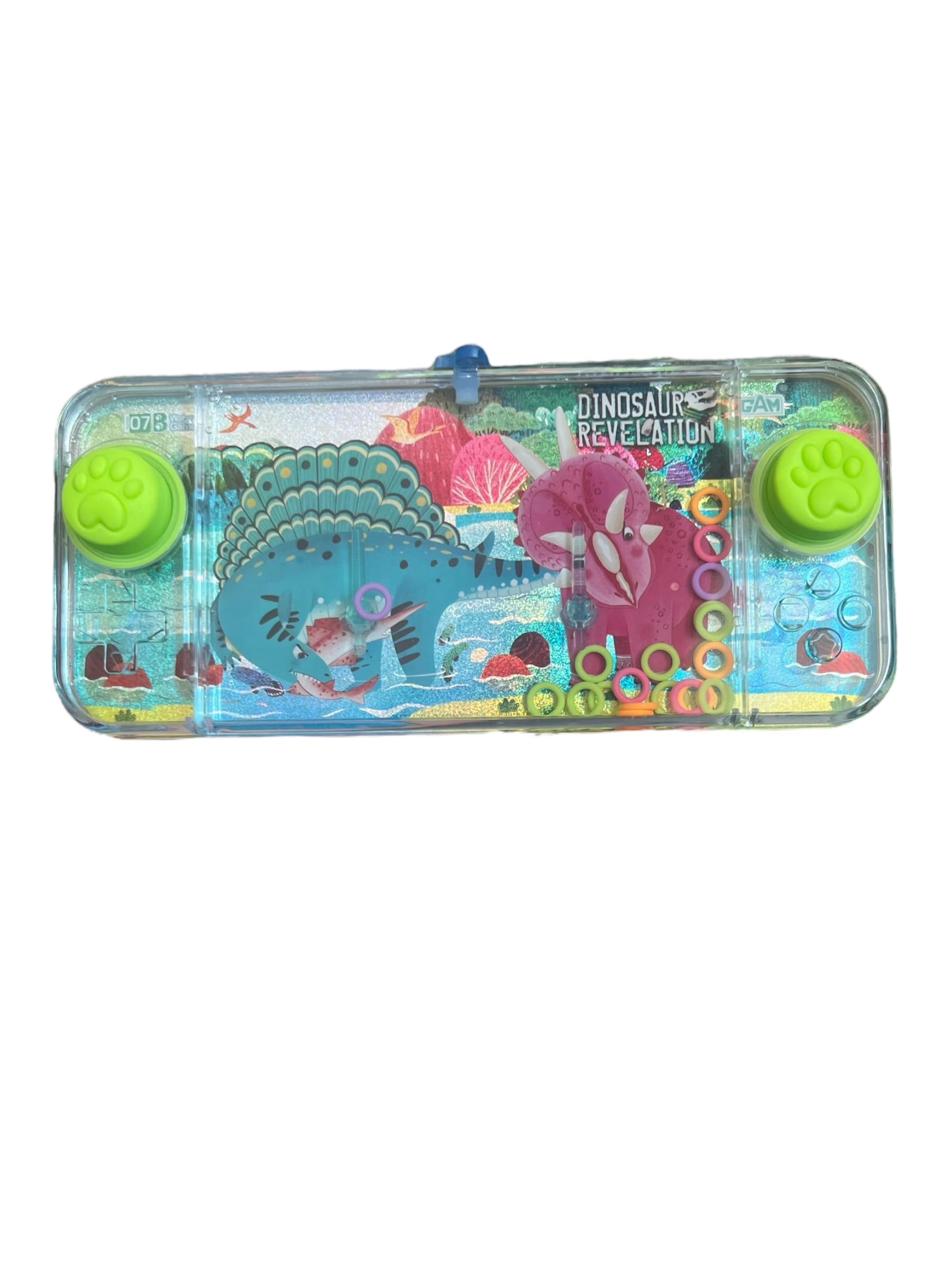 Mini Jeu D'eau à Anneaux - Jeu De Voyage Pour Enfants, Licorne Cheveux, Bleu - 3