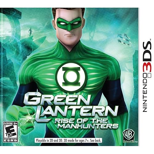 Green Lantern Rise of the Manhunters - Nintendo 3DS