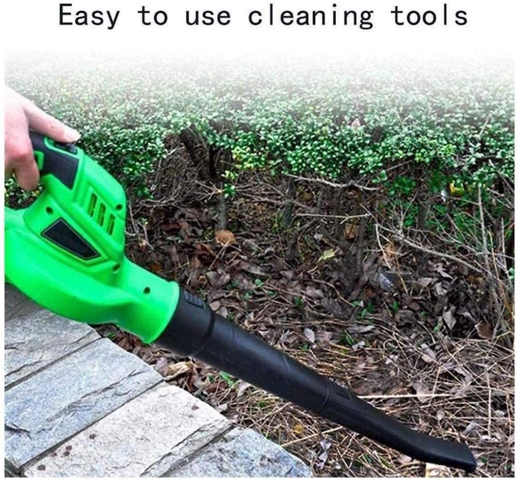 With 2.0Ah Battery and Fast Charger Cordless Leaf Blower for Blowing Sucking Car Leaf Clearing Dust Small Trash Hard to Clean Corner Battery2 (Battery1) (Battery x 2)