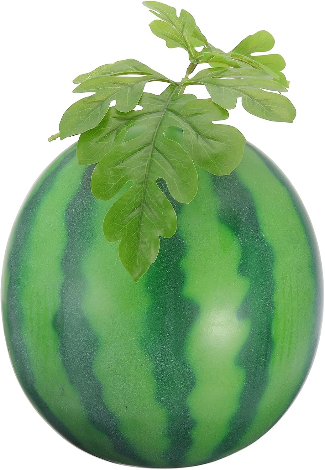 PATIKIL 1 Pcs Artificial Watermelon, Foam Simulation Fake Watermelon Large Lifelike Realistic Faux Fake Fruit Model for Home Kitchen Party Decoration, Photography Props