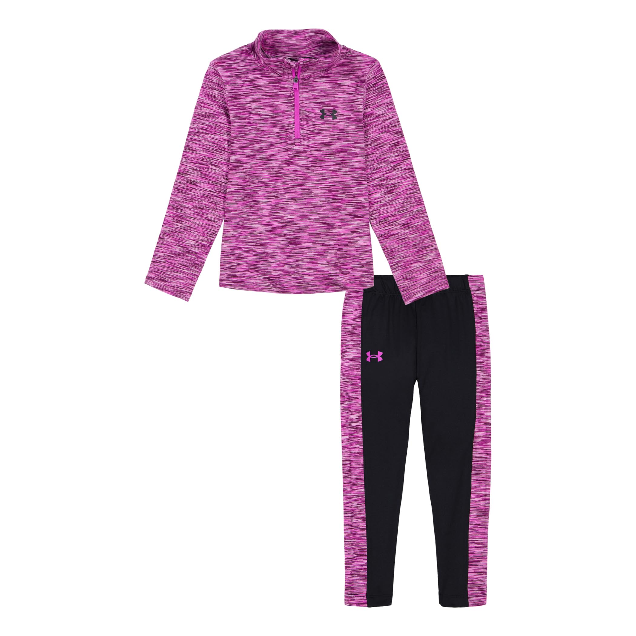 Under Armour Girl's 2-piece Quarter Zip Top and Pants Set