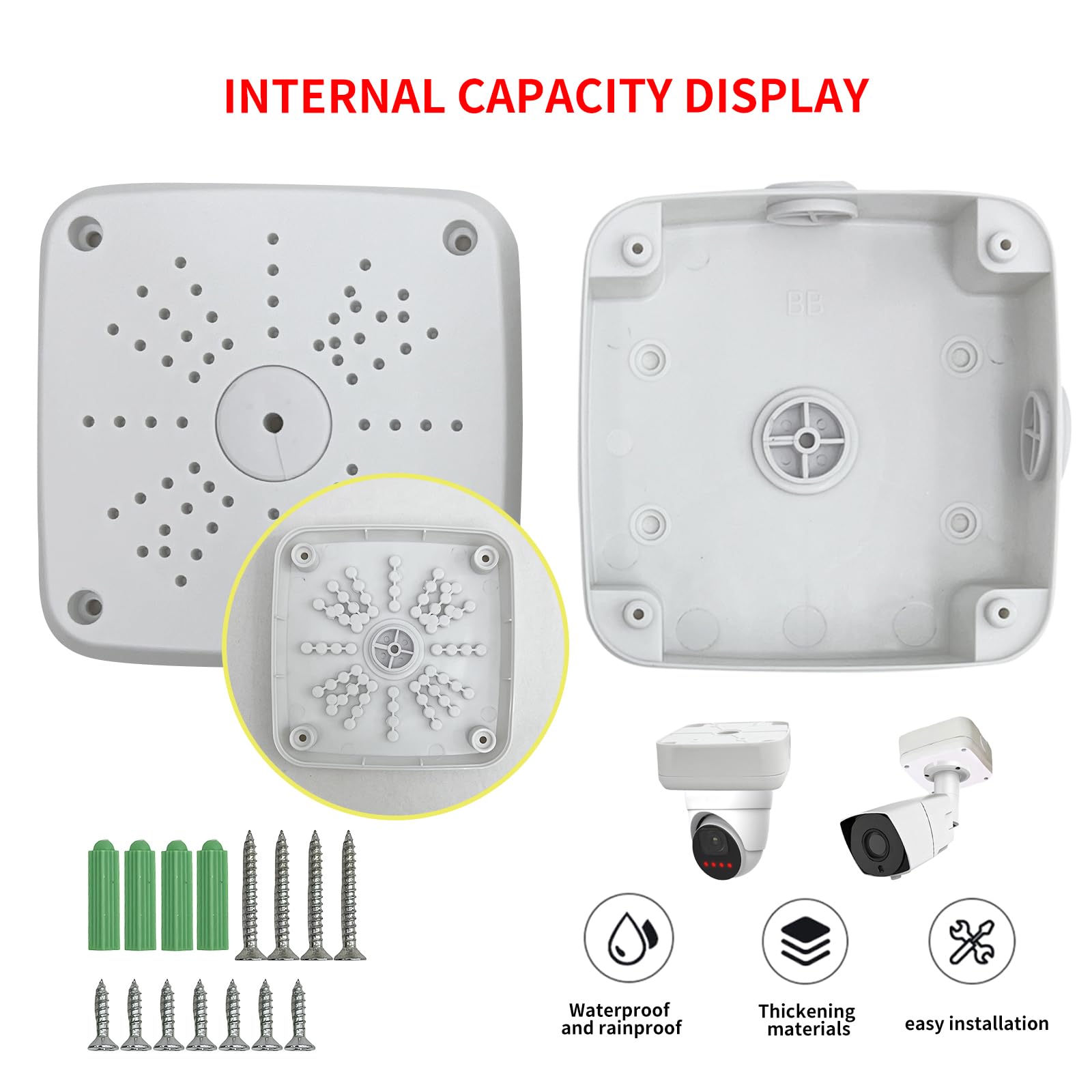 Plastic Junction Box - Rainproof & Dustproof -4