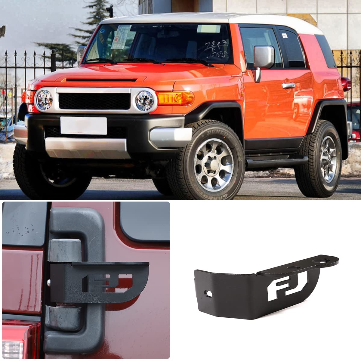 YUECHI for Toyota FJ Cruiser 20072021 car Tailgate Antenna flagpole