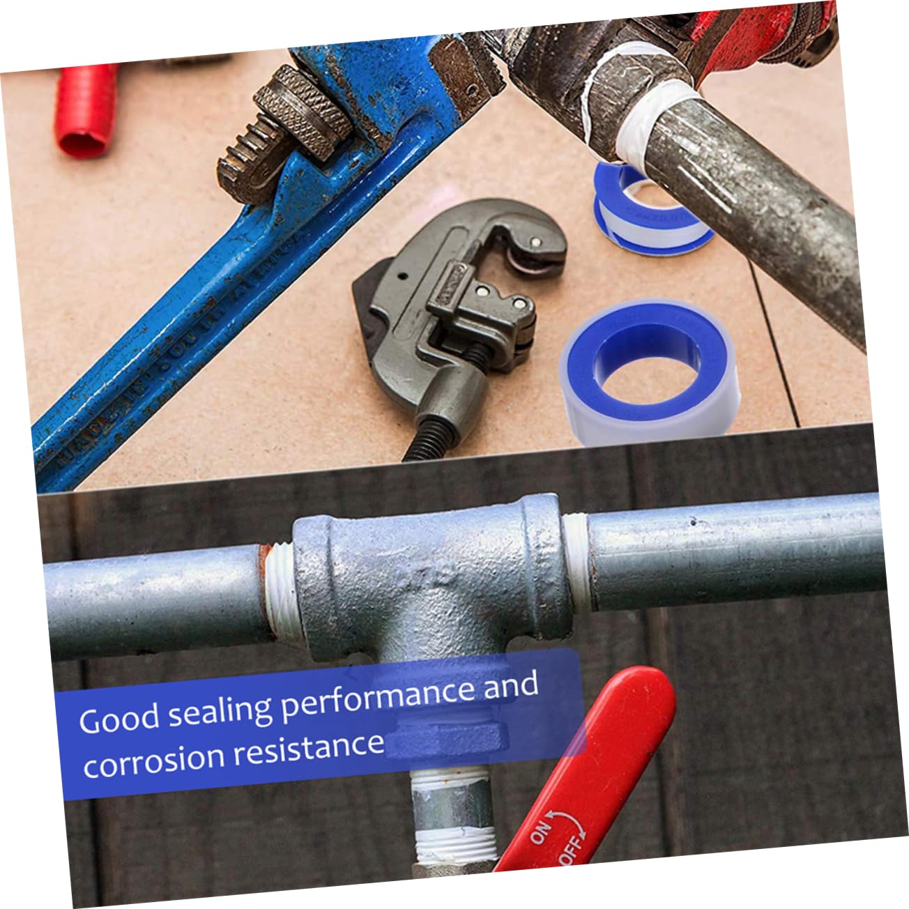 20pcs PTFE Sealing Tape for Faucets and Hoses Daily Maintenance