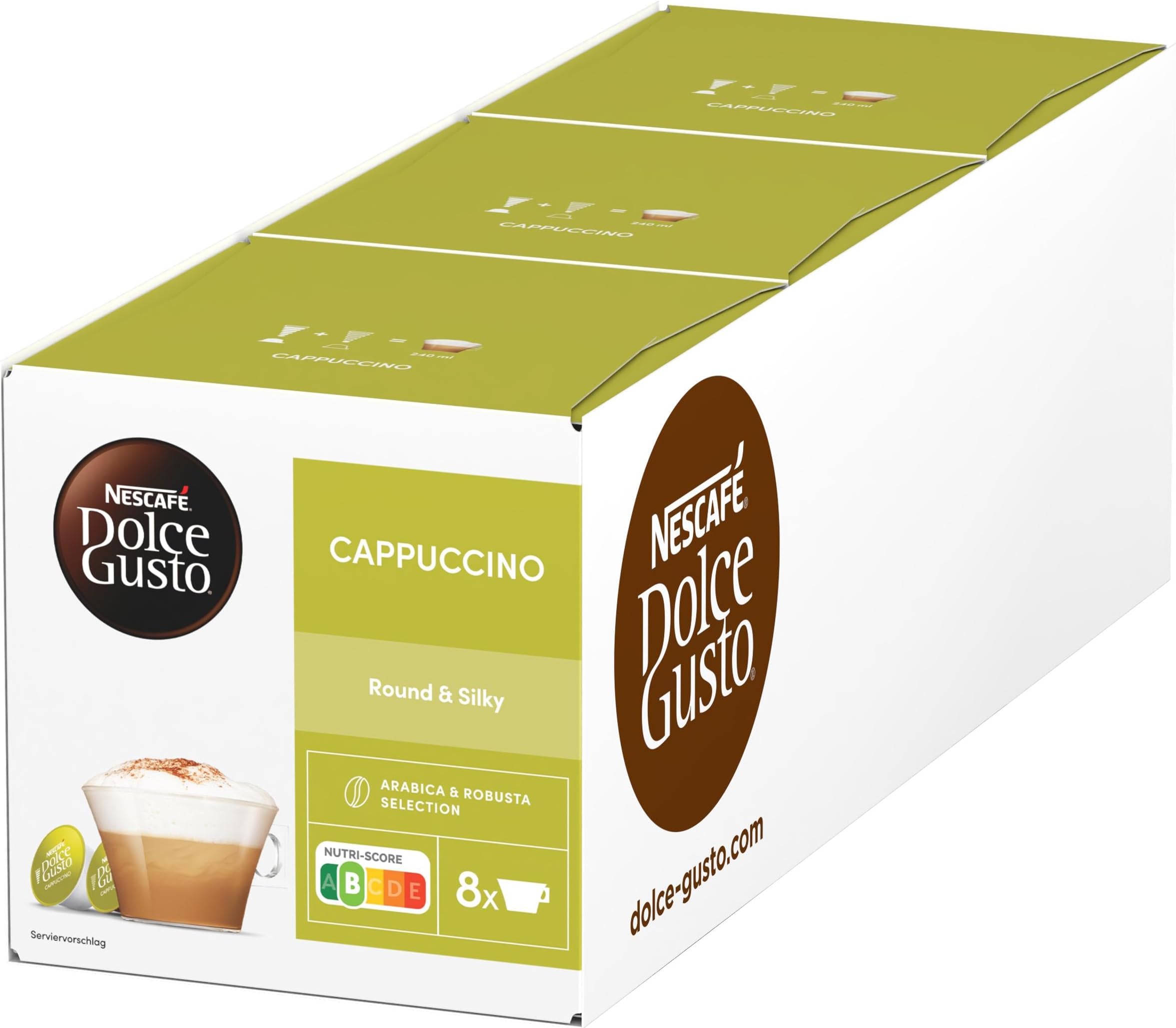 Nescafe Dolce Gusto Cappuccino 8 per Pack