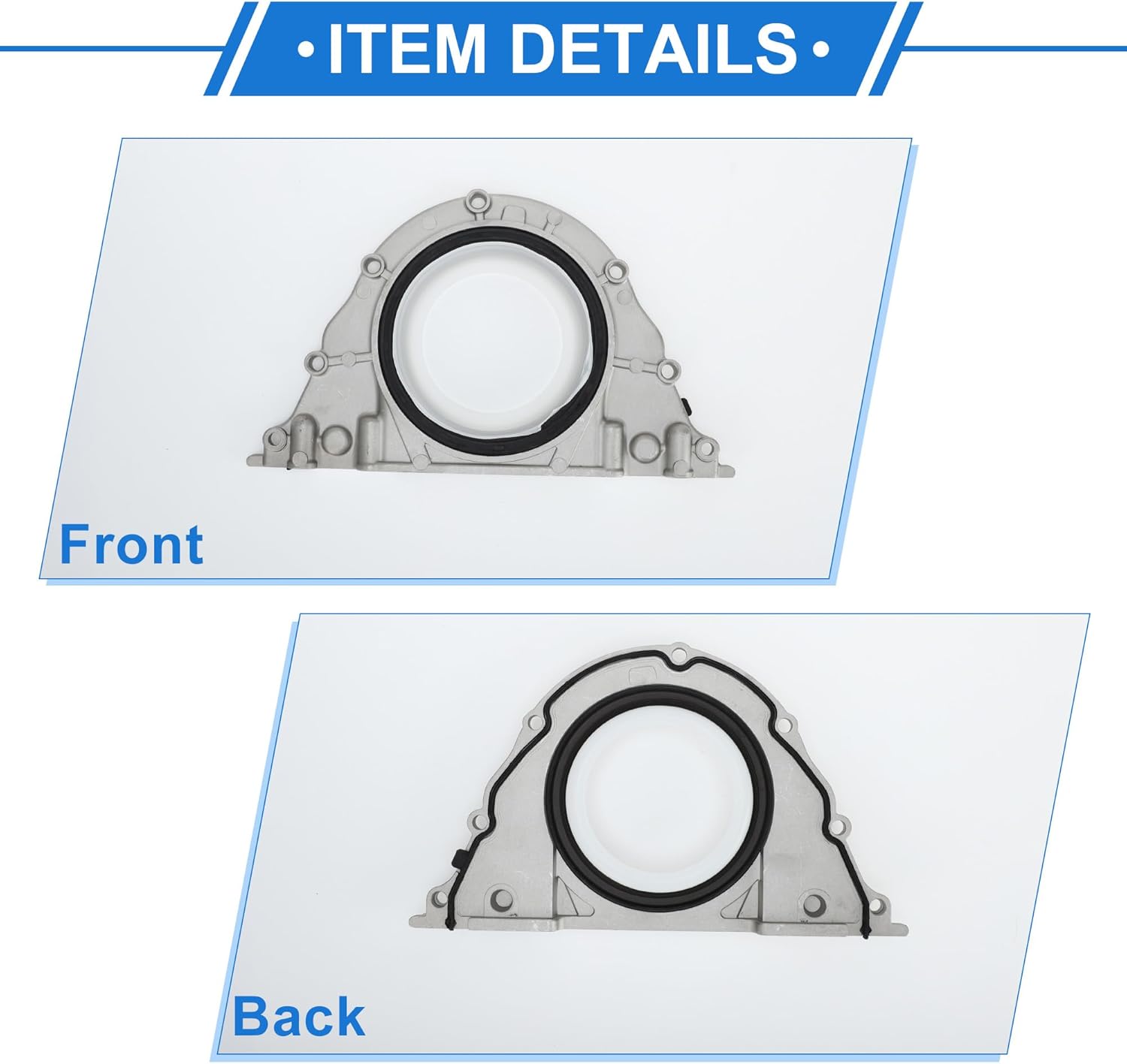 1 Pc Engine Crankshaft Oil Seal with Flange for BMW X5 550i Rear Main Seal No.11147583221