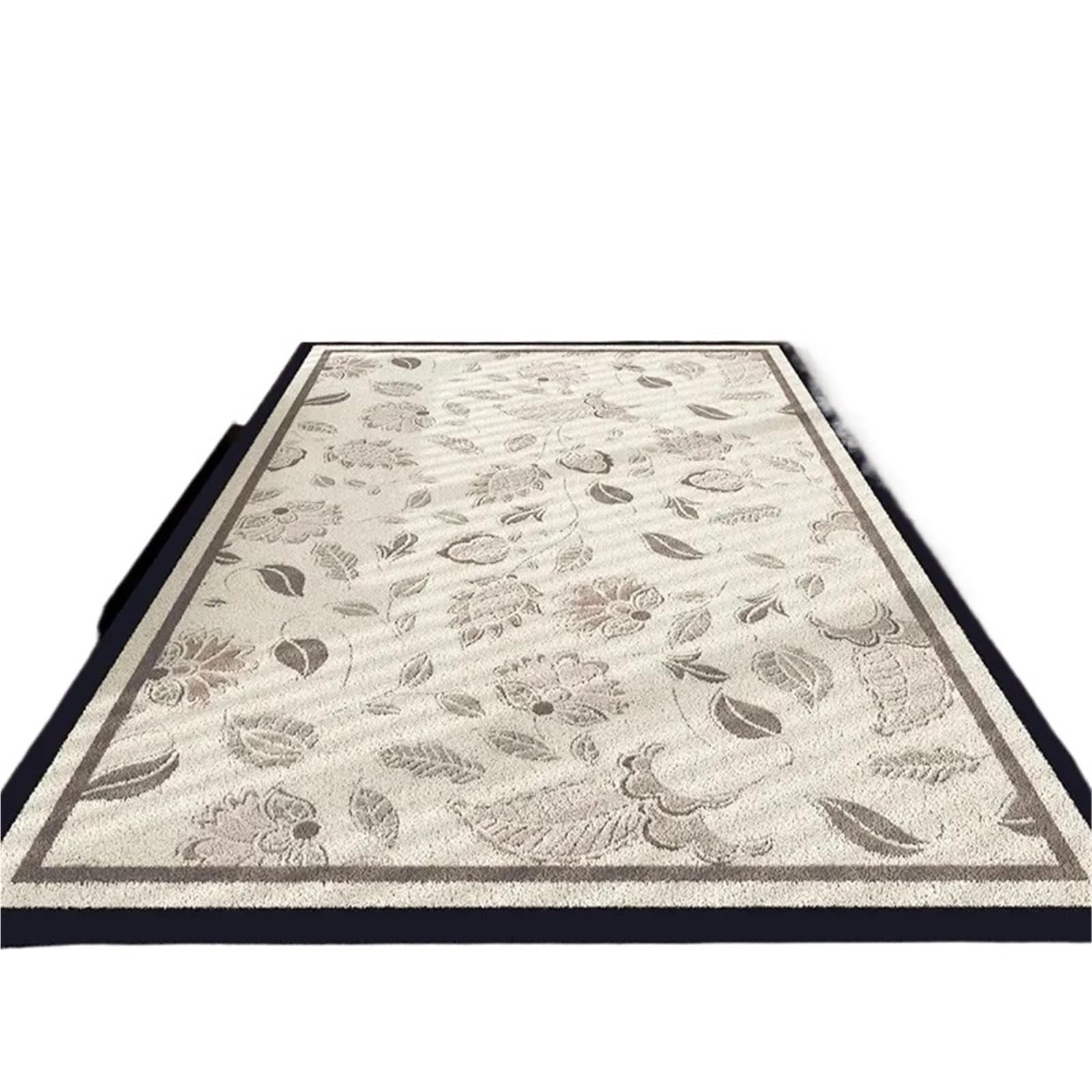 Tapis lavable en machine style vintage 160x200cm grand format pliable