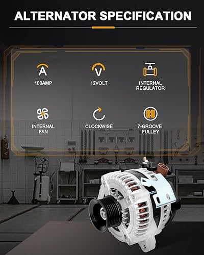Vista 111 de ROADFAR Reemplazo del alternador para Toyota 2006-2008 para RAV4 11201