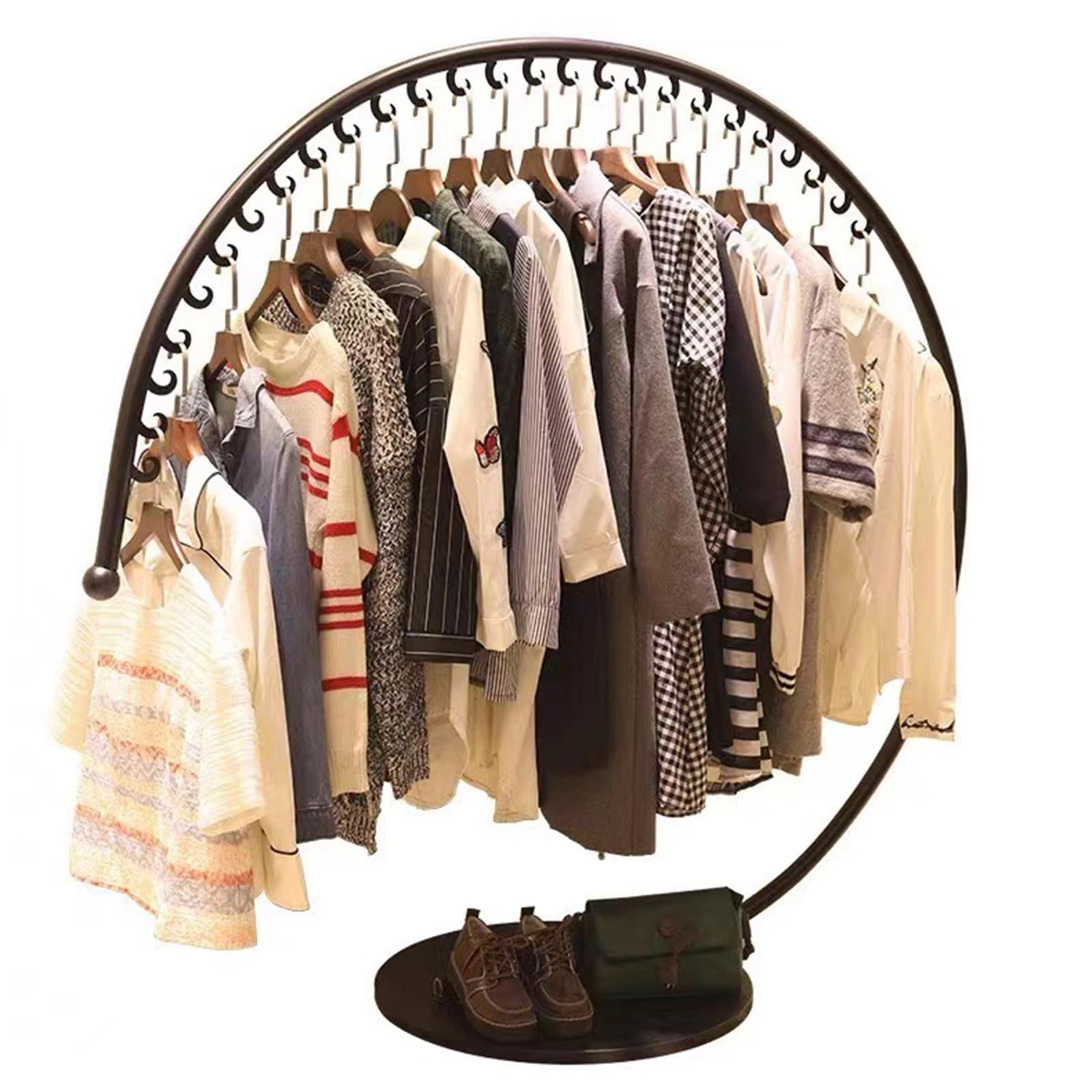 Portant à vêtements industriel pour chambre, buanderie ordonnée et rangement de garage