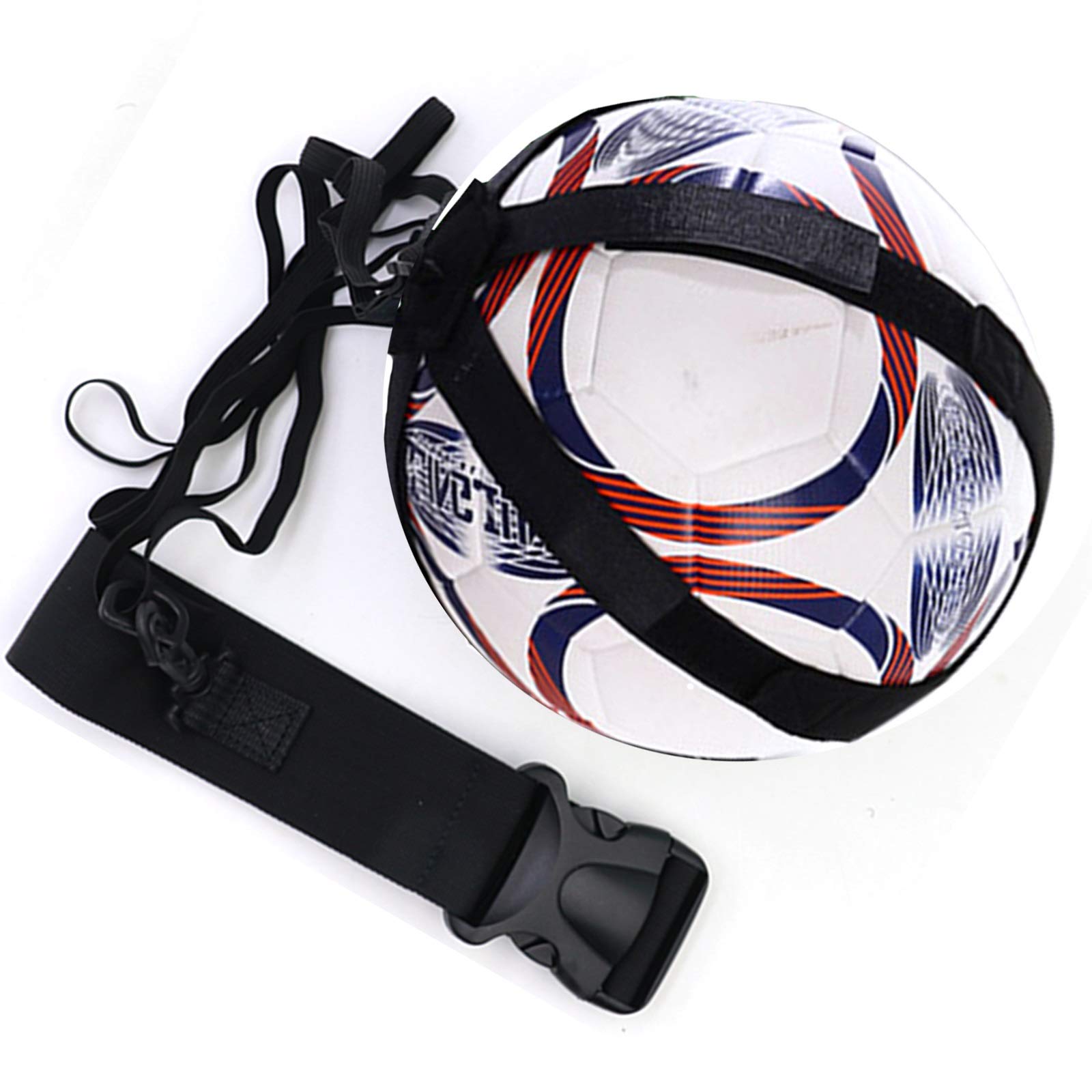 Solo Soccer Trainer Football Kick Trainer, Nylon Soccer Training Equipment, Indoor Training Equipment For Different Types Of Balls