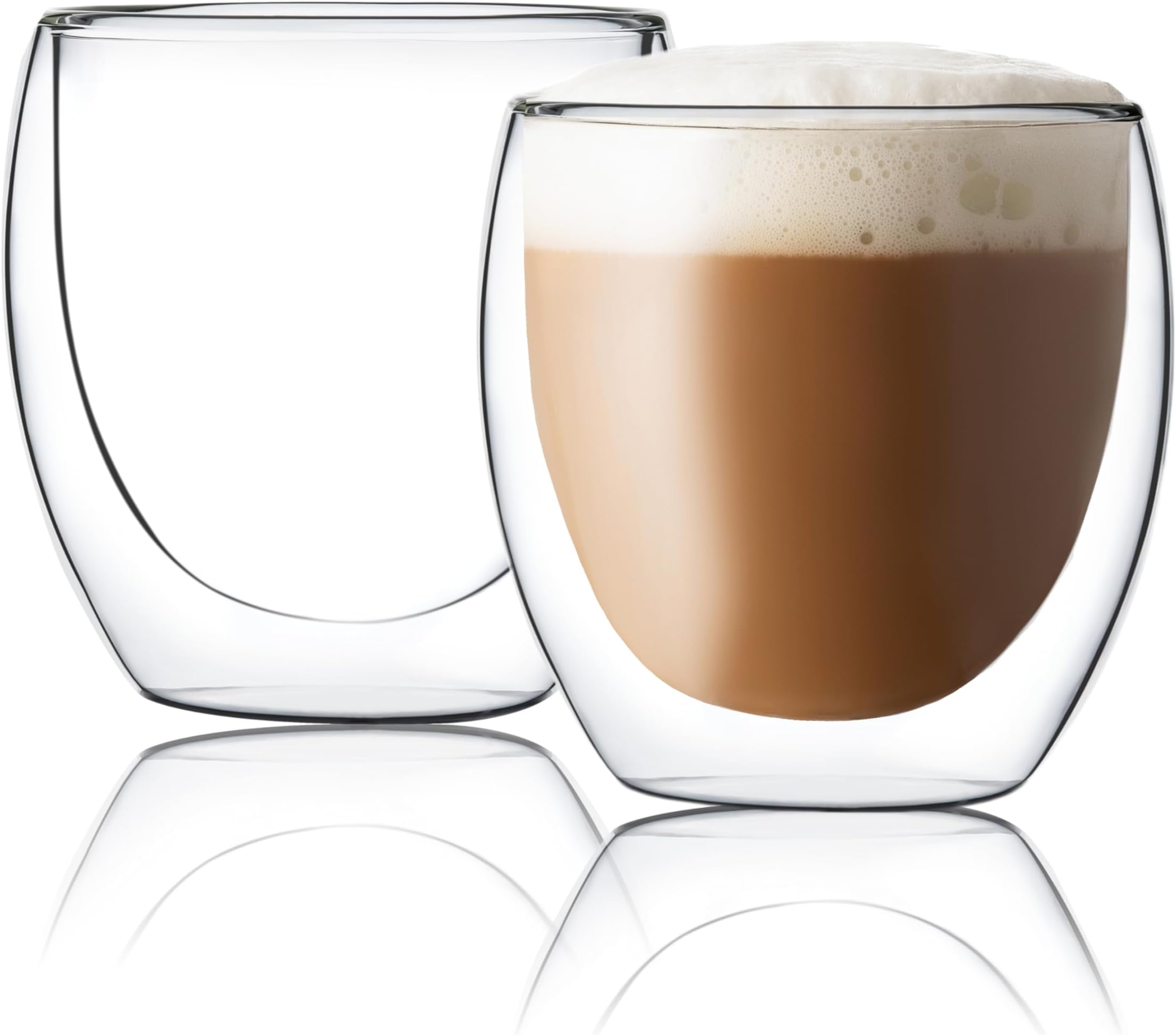 CnGlass Glass Coffee Cups