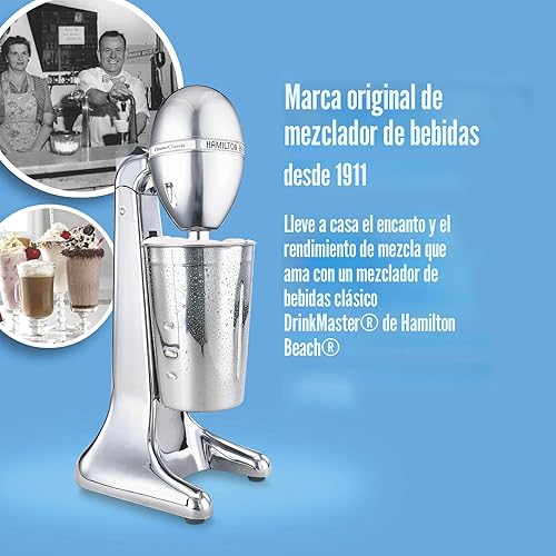 Miniatura 7 de Mezclador de bebidas Hamilton Beach clásico Cromado