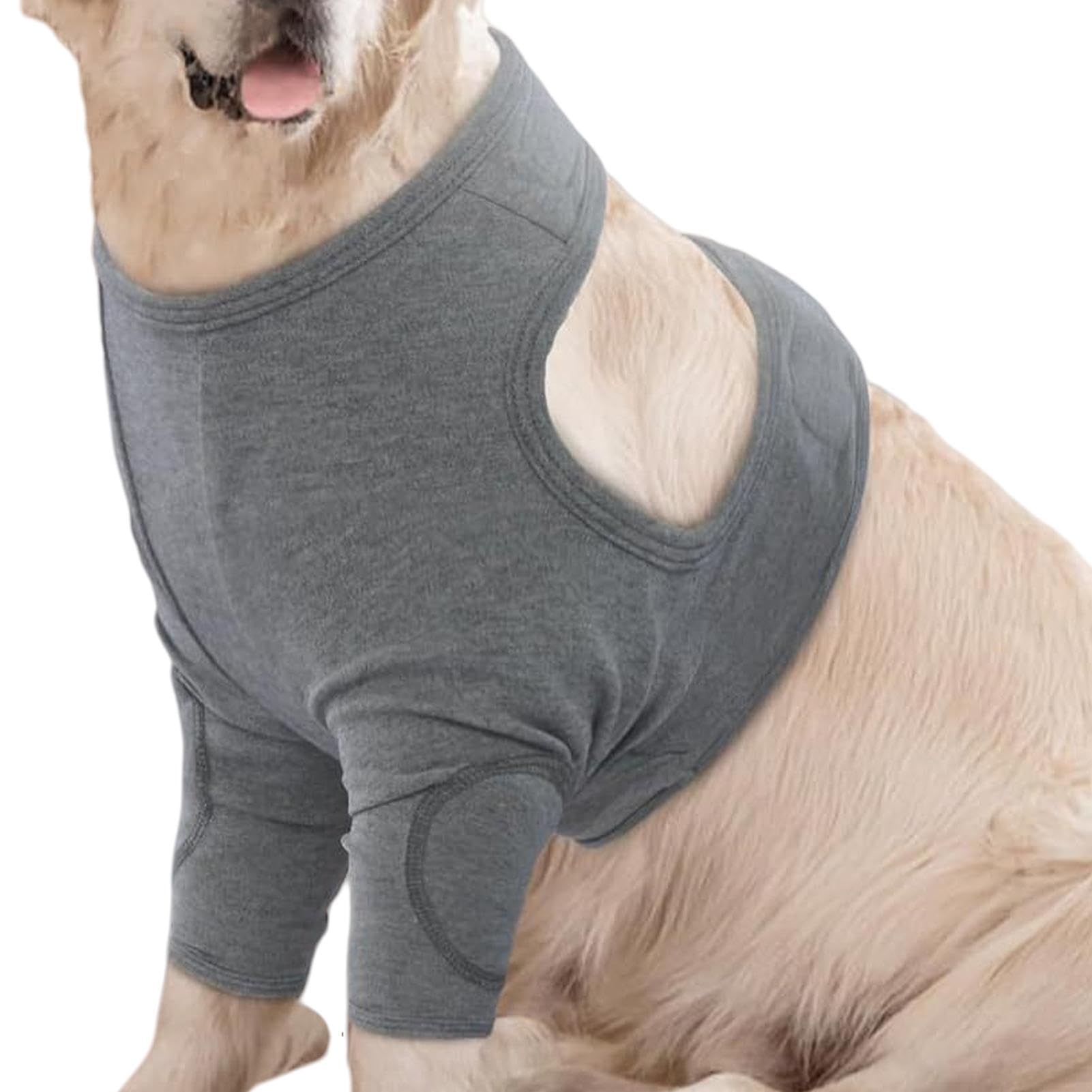 Protection coude pour chien empêche le léchage tissu polyester